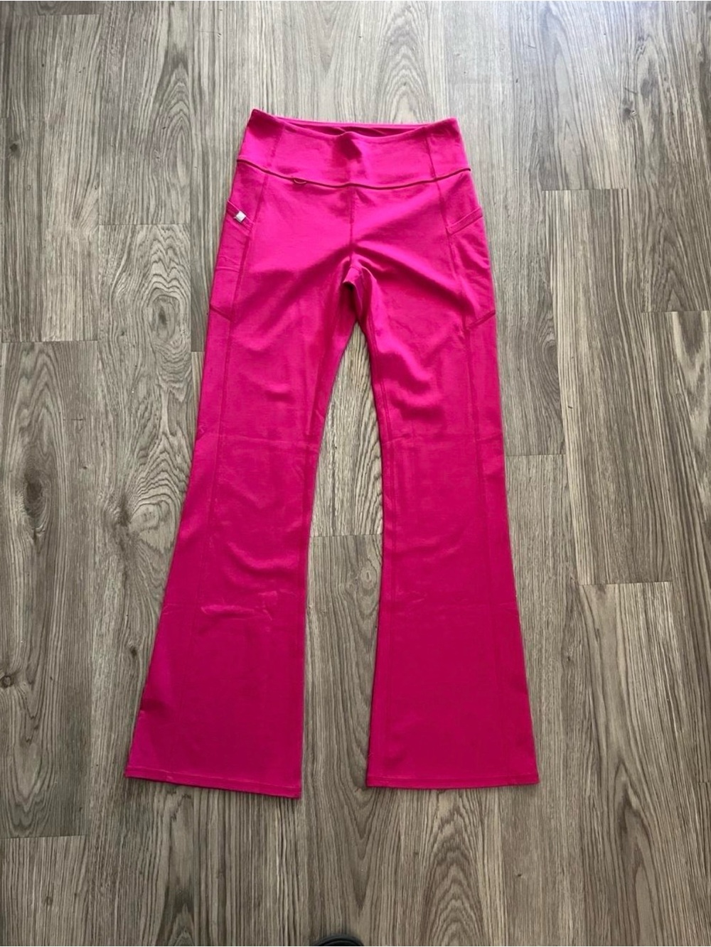 Fabletics Hot Pink Boot Cut Flare Yoga Pants